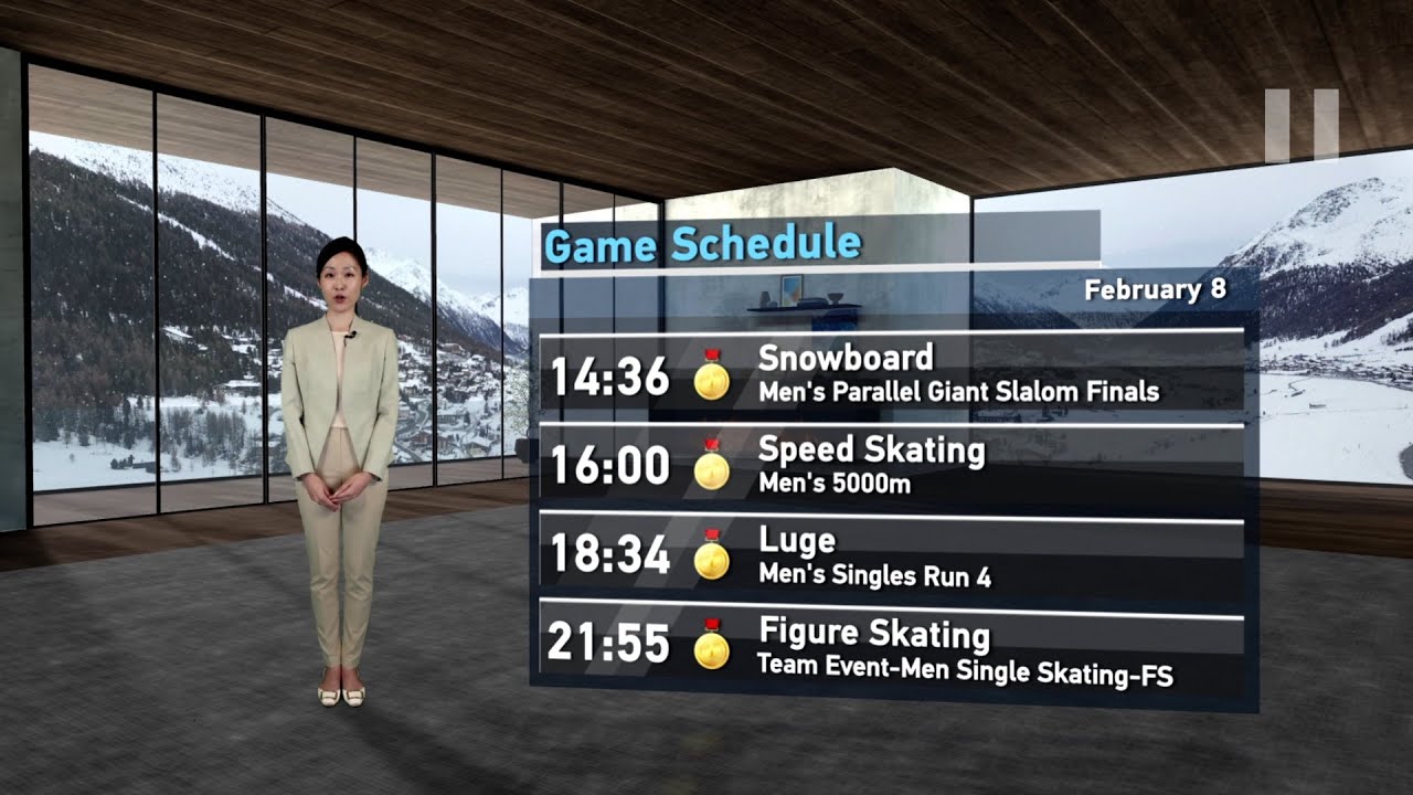 Eight golds on offer as Chinese athletes pursue medals across snow, ice, luge events