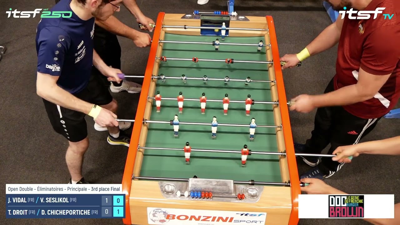 Droit/Chicheportiche vs Vidal/Seslikol - Open Double - 3rd place - ITSF 2e Open National d'Ancenis