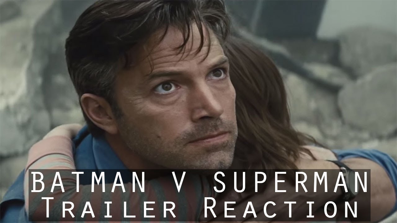 BATMAN V SUPERMAN Trailer Reaction - Collider Video