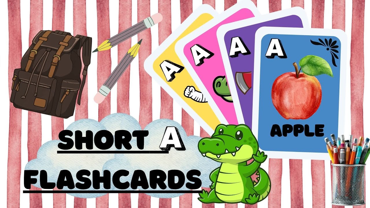 Short Vowels- Letter A/ABC's/Vocabulary Words/Articulation Activity