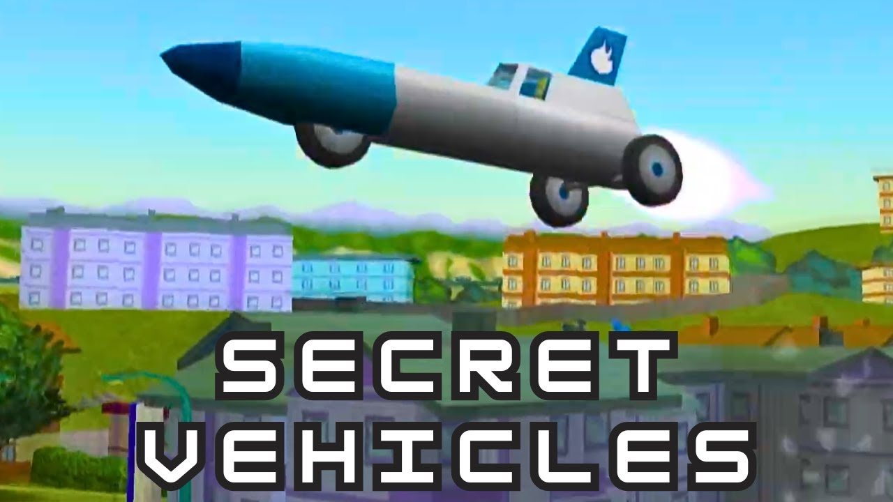 The Simpsons: Hit & Run - All Secret Vehicles