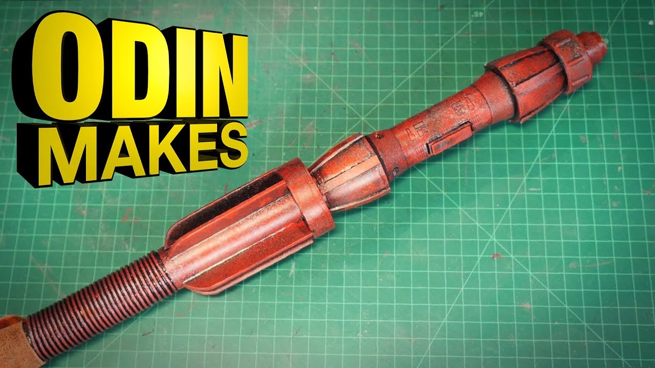 Odin Makes: Rey's Staff from Star Wars the Last Jedi