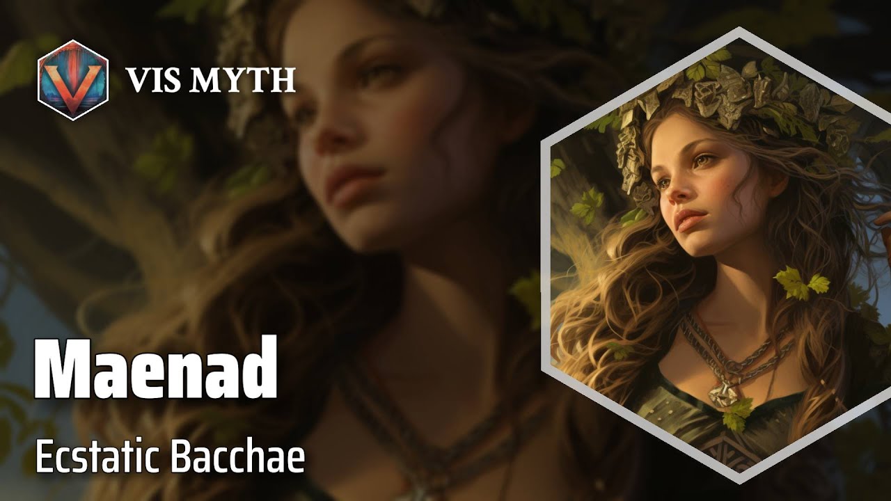Менада: Неистовые последовательницы Диониса | История греческой мифологии｜VISMYTH