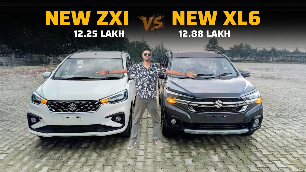 Maruti Ertiga ZXI CNG vs XL6 Zeta CNG 🔥 दोनों में 63000 का अंतर, अब कौन सी लेनी चाहिए ?