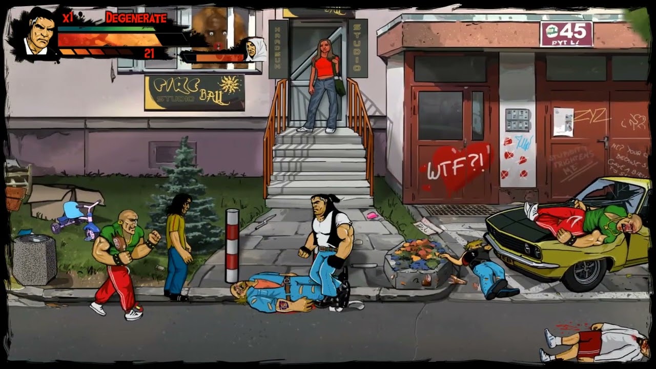Skinny & Franko: Fists Of Violence Demo 0.9.9 Good Gameplay Franko