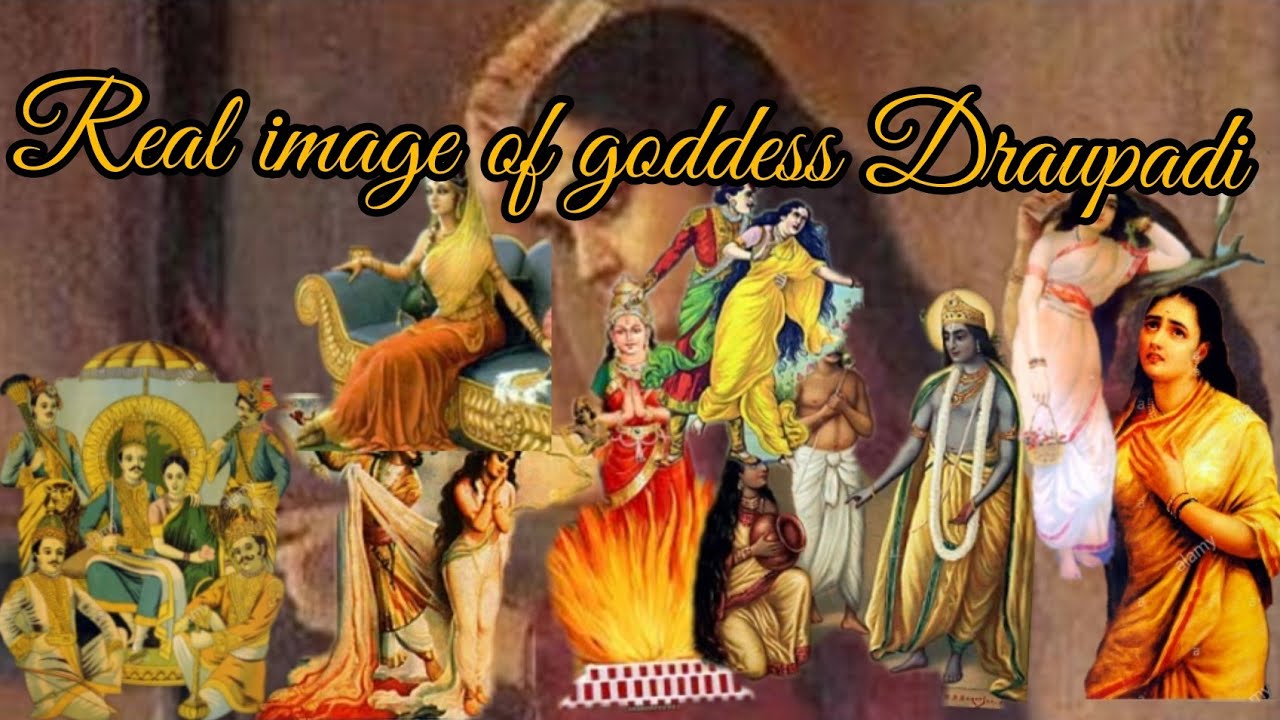 Real image of goddess Draupadi/Krishnas ulagam/