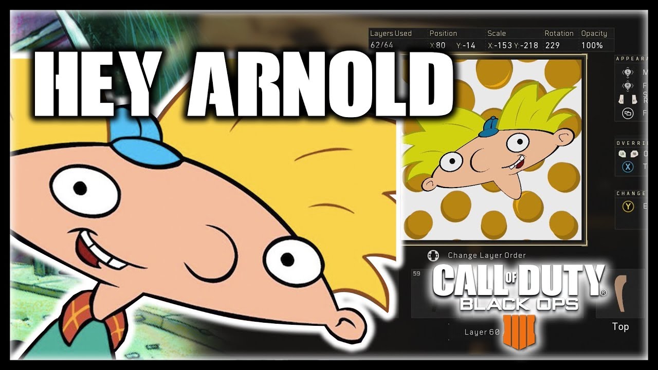 Call of Duty Black Ops 4 | Hey Arnold Emblem