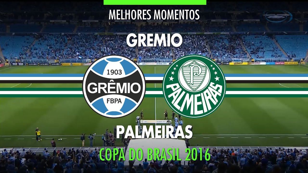 Melhores Momentos - Grêmio 2 x 1 Palmeiras - Copa do Brasil - 28/09/2016