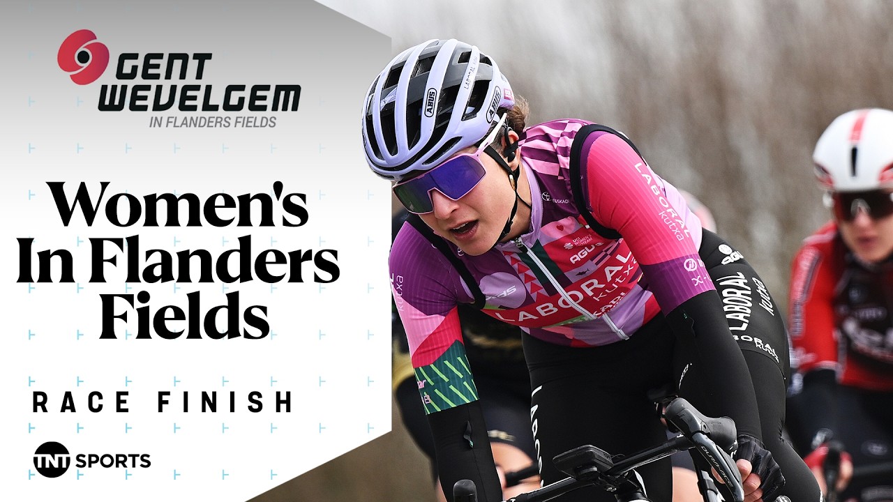 PHOTO FINISH! 📸 | 2026 Women's In Flanders Fields Final KM's | TNT Sports Cycling