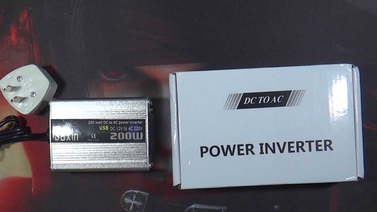 🛒 200W Car Power Inverter Converter DC 12V to AC 220V Modified Sine Wave Power with USB 5V Output