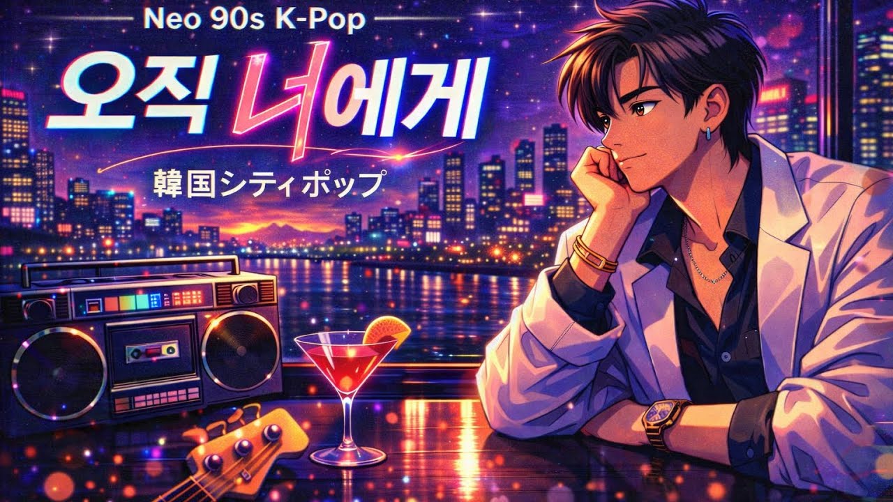 【韓国シティポップ】 오직 너에게- 90年代 K-POP