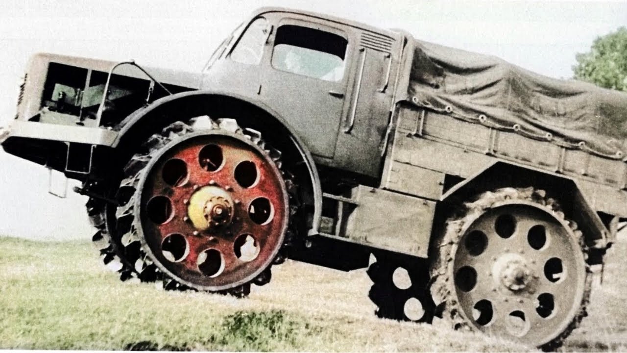 Škoda RSO (Radschlepper Ost) – Porsche’s GIGANTIC Wheeled Tractor for the Eastern Front ('42 - '45)