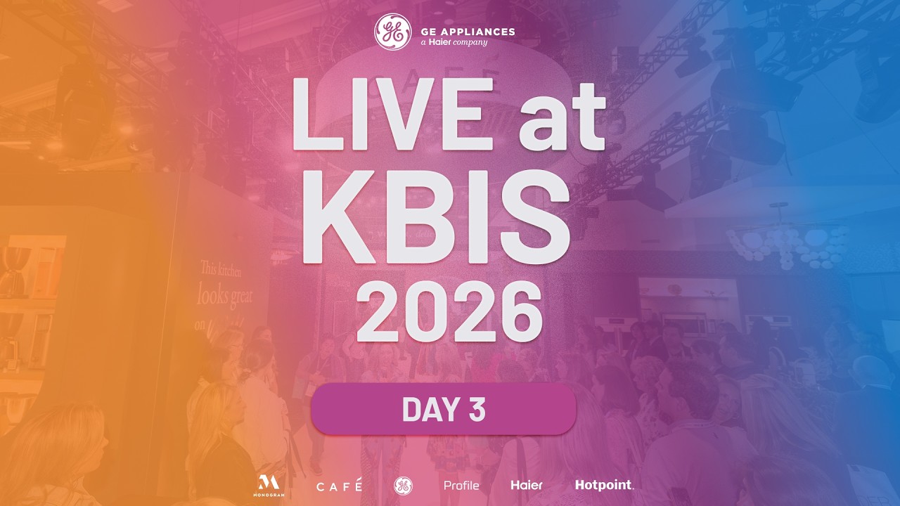GE Appliances Live at KBIS 2026 - Day 3