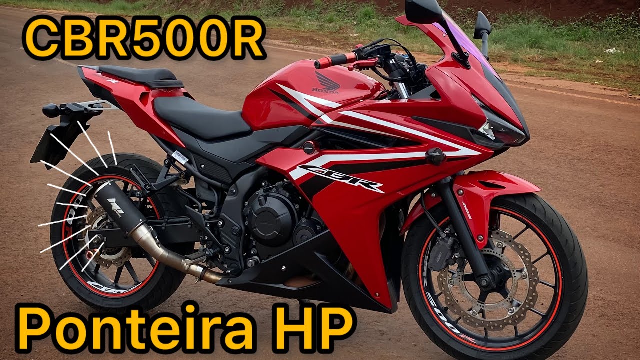 CBR500R ponteira HP Racing Exhaust