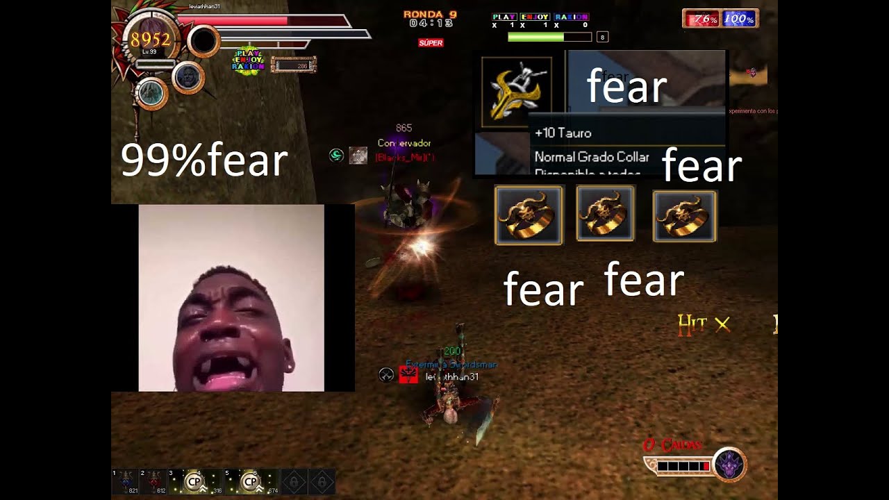 99%FEAR Warrior- leviathhan rakionPERU
