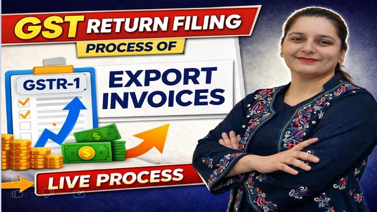 🚨 How to File GST Return for Exporter's | GSTR-1 & GSTR-3B | Export GST Filing Step by Step 🔥