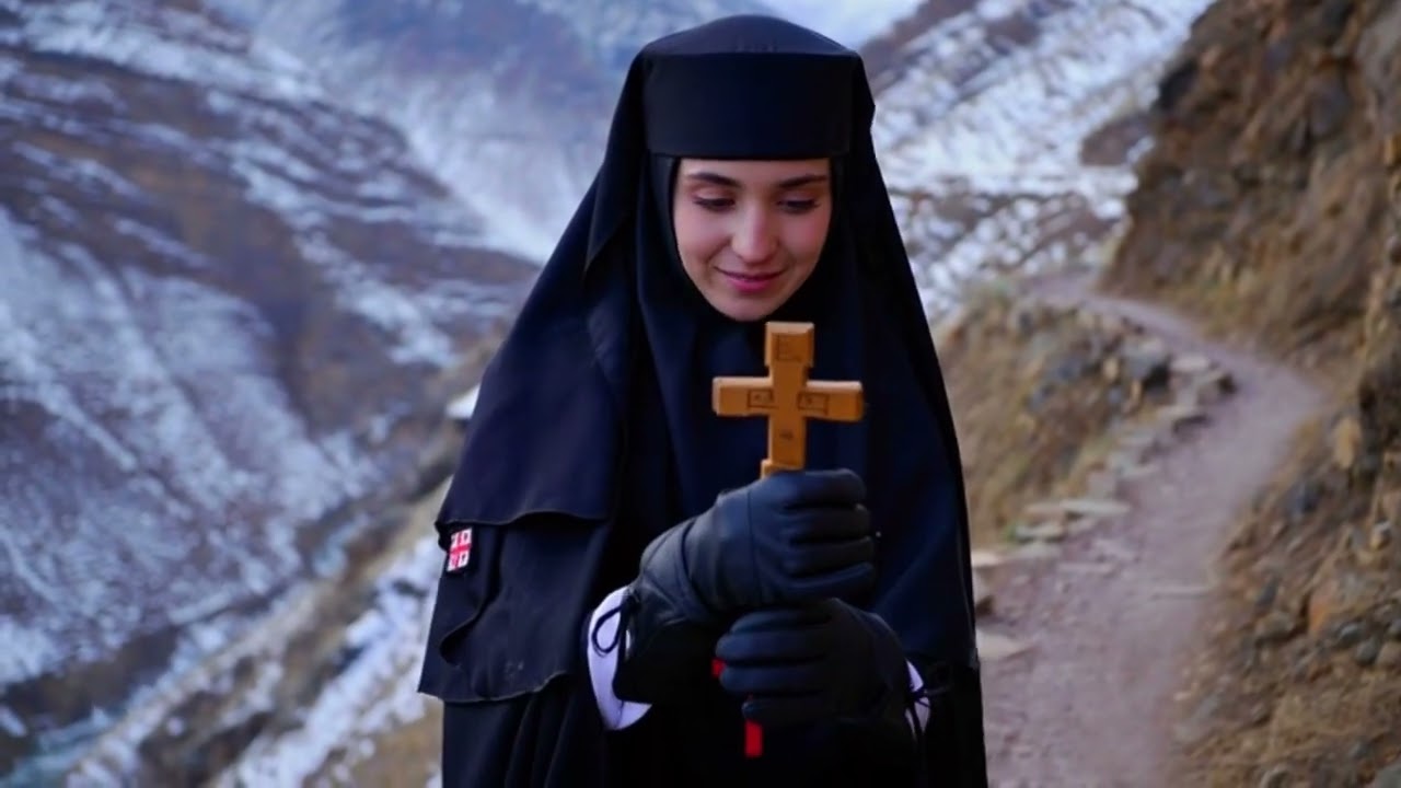 Snow-Covered Georgian Monastery – Deep Winter Prayer Chants by Holy Devoted Nuns