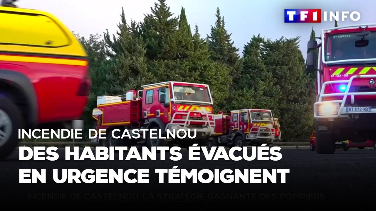Incendie de Castelnou, des habitants évacués en urgence témoignent