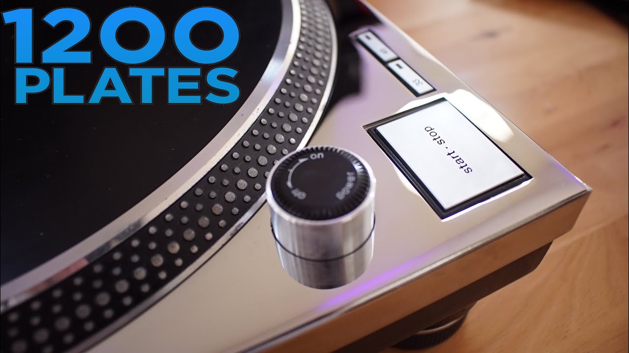 1200 Plates - Chrome Technic 1200's!!