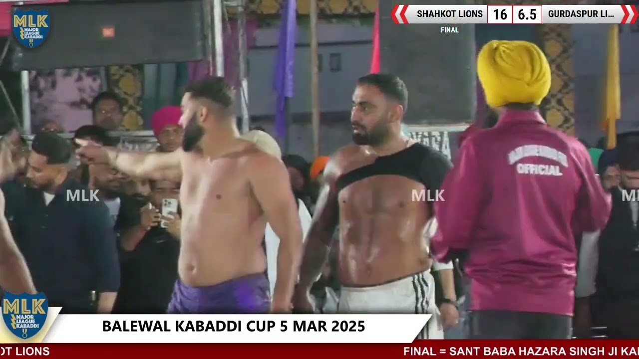 Final Match || Balewal (Malerkotla) Kabaddi Cup 2025