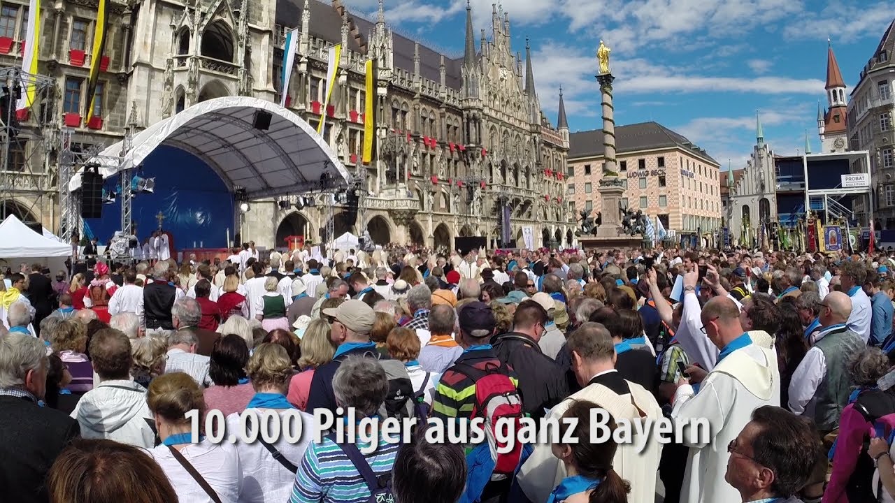 100 Jahre Patrona Bavariae - Impressionen von der Jubil&auml;umswallfahrt der bayerischen Bist&uuml;mer