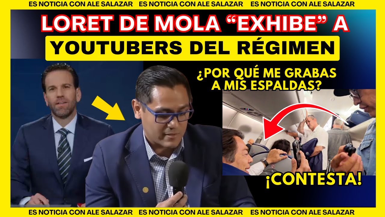 Loret exhibe a youtubers 