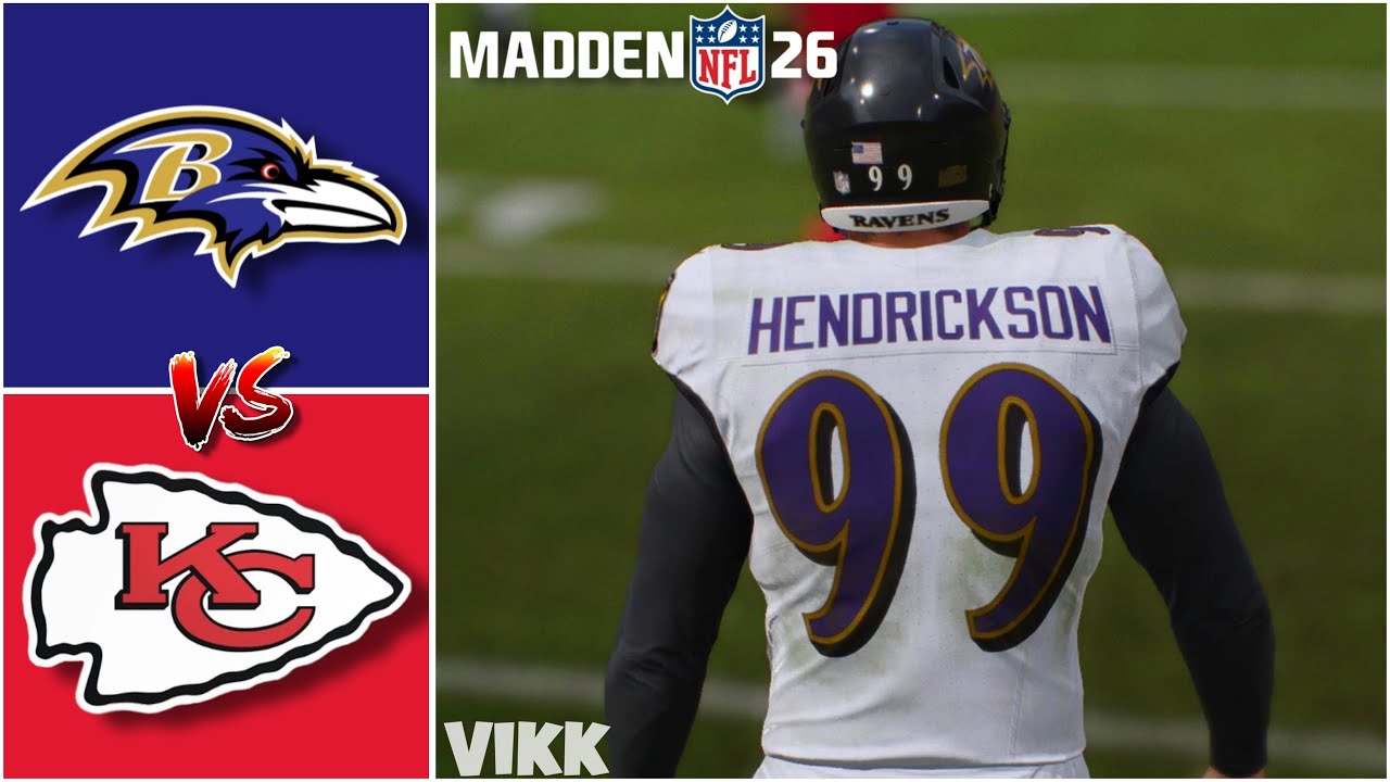 Ravens vs Chiefs Simulation | Madden 26 Free Agency Rosters