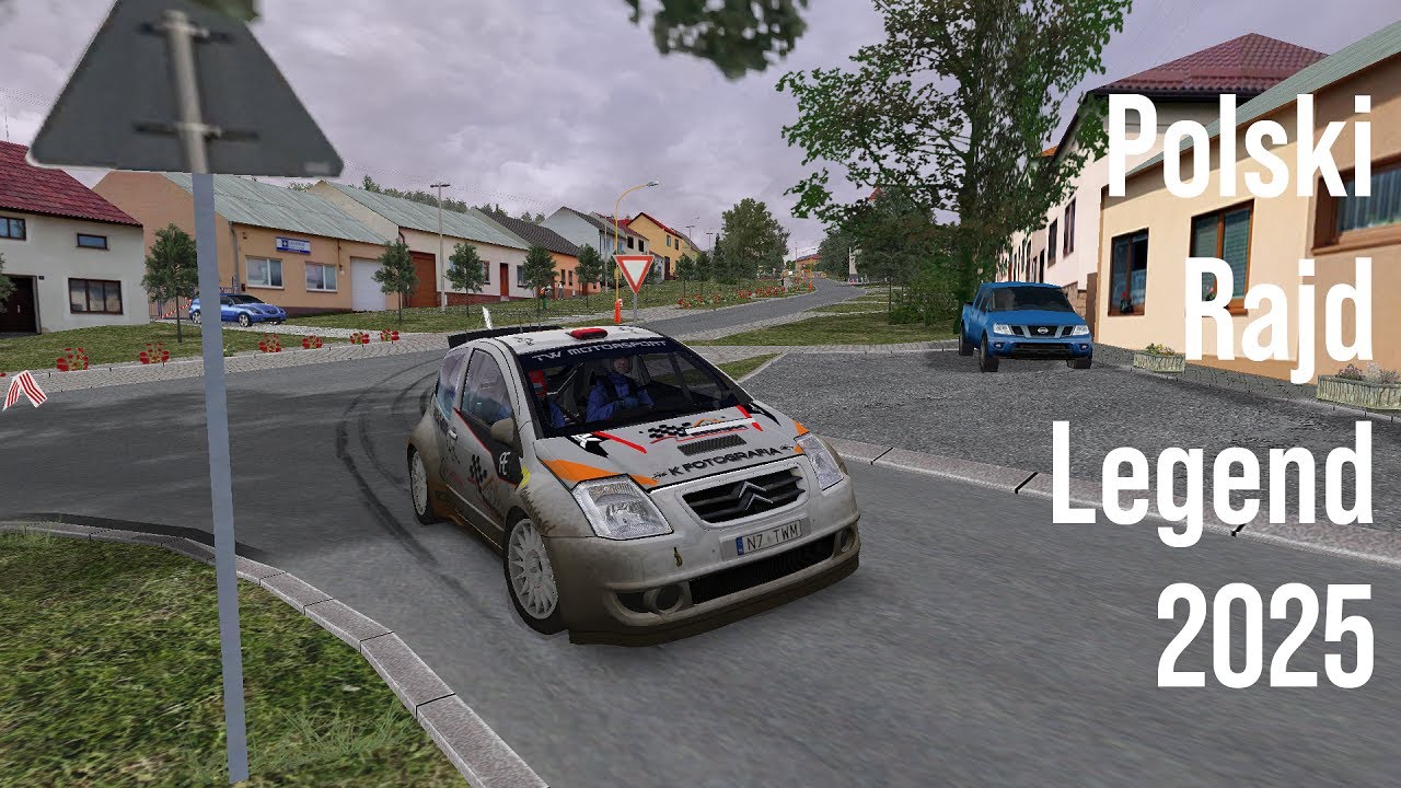 1 Wirtualny Rajd Legend OS7 Polanica Zdrój - Dawid Włodarczyk Citroen C2 S1600