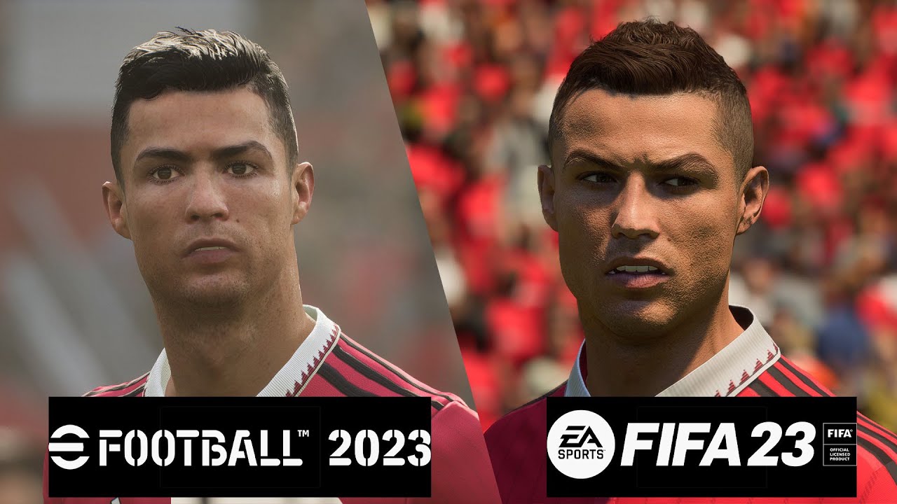 FIFA 23 vs eFootball 2023 | Manchester United Player Faces Comparison | Fifa 23 Faces [PC/HD]