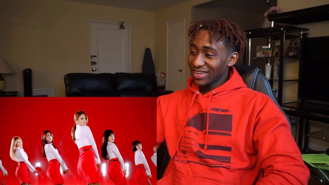AOA - 짧은 치마 (Miniskirt) M/V:Reaction