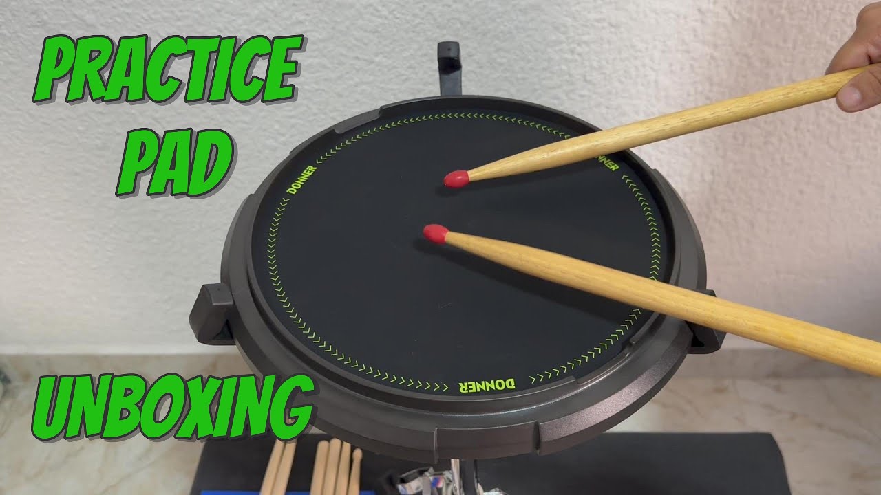 Unboxing the Pad Every Drummer Needs! (Donner Removable Snare Simulator)
