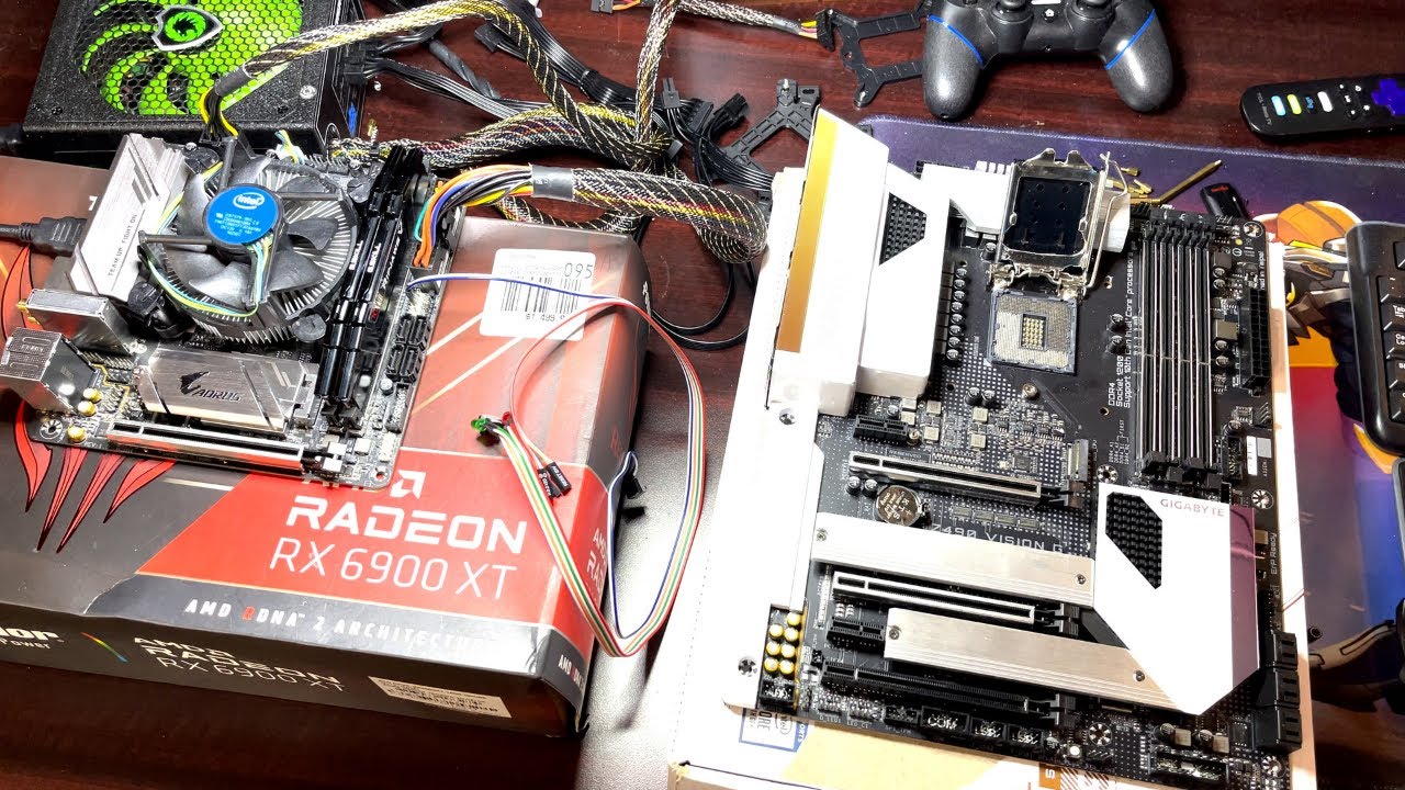 Future projects coming soon. vision z490 g and gigabyte z390 itx fix