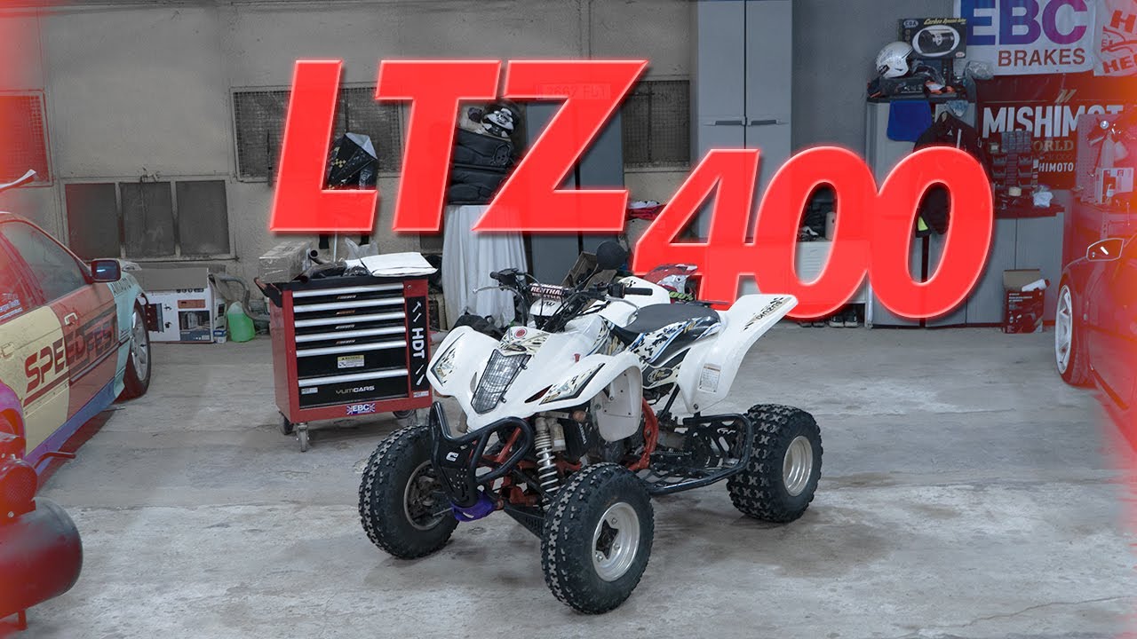 MI NUEVO JUGUETE - SUZUKI LTZ 400