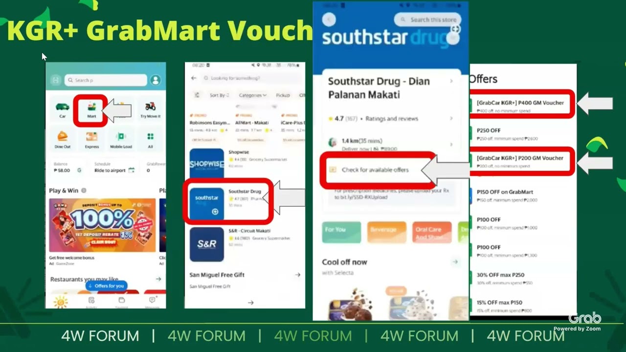 KGR+ GrabMart Voucher Tutorial