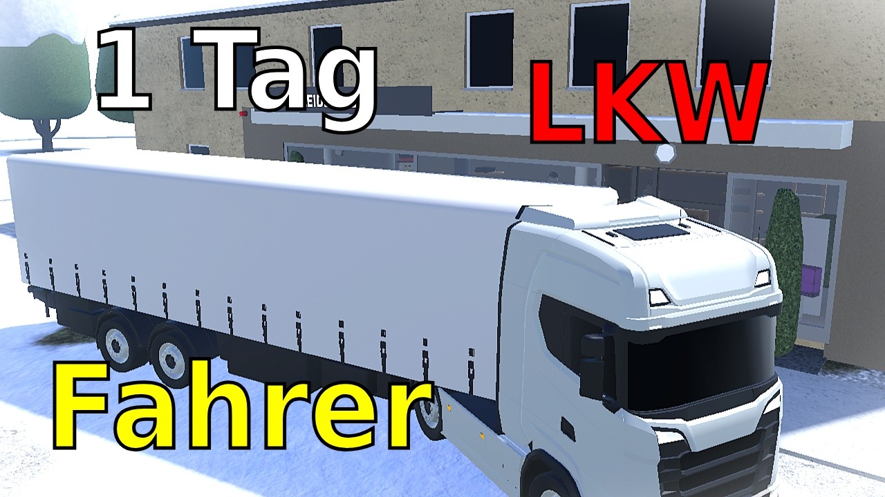 1 Tag als LKW Fahrer🚨 Notruf Hamburg 🚨