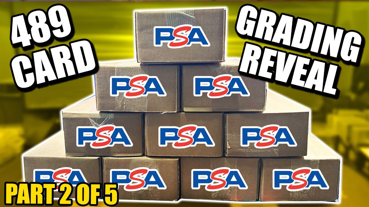 500 CARD PSA GRADING REVEAL PART 2!!!  (Part 2 of 5)