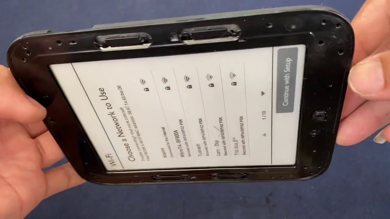 Disassembly Nook Touch BNRV300A