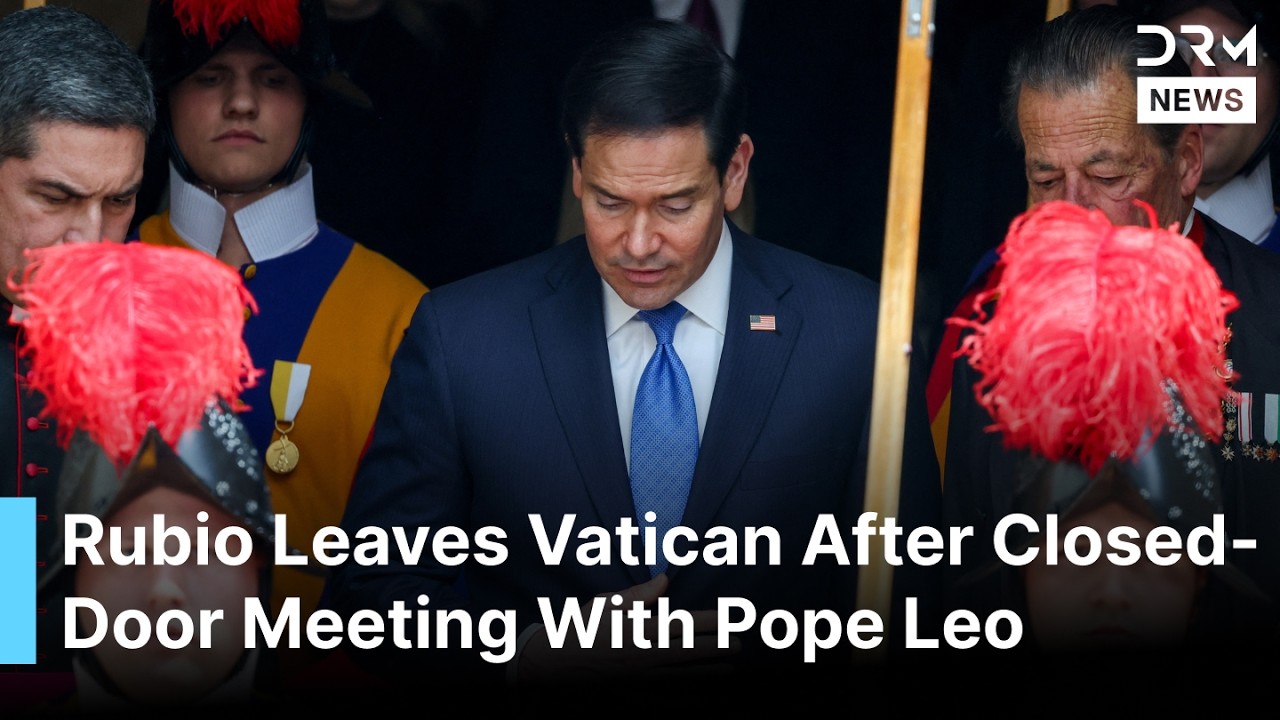 BREAKING: Rubio Meets Pope Leo Amid Escalating Tensions With Trump Administration | AC1B