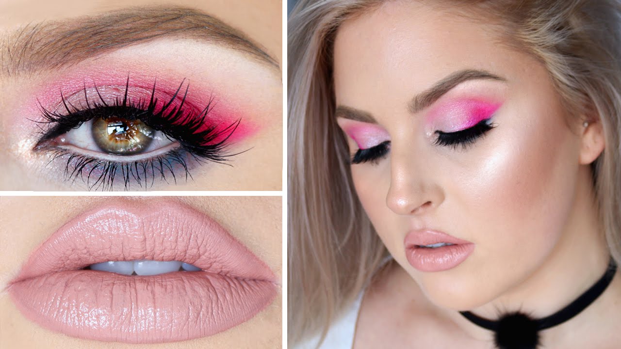 Beauty Killer Tutorial ♡ Colorful Hot Pink, Lilac & Teal Eyes!