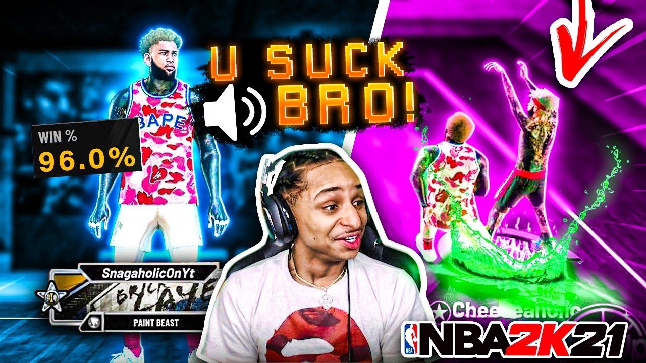 Меня вызвал Snagaholic... NBA 2K21