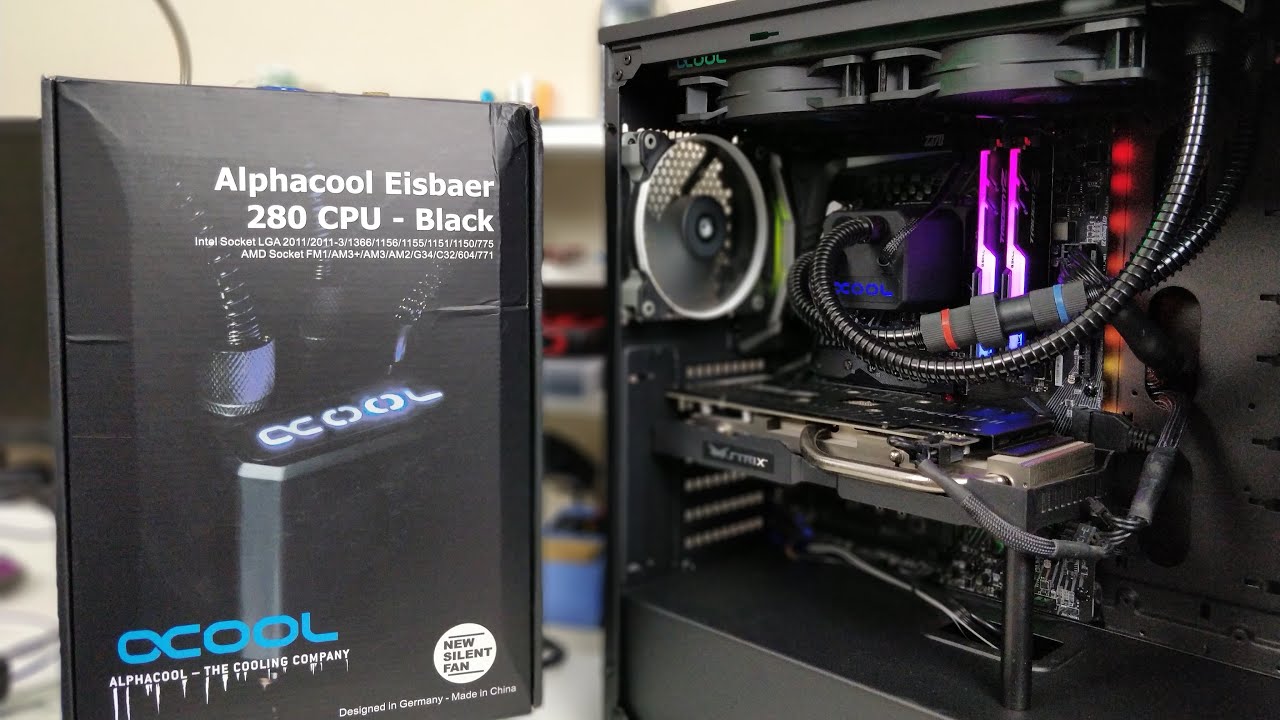 Alphacool Eisbaer : Watercooling AiO mais Customisable !
