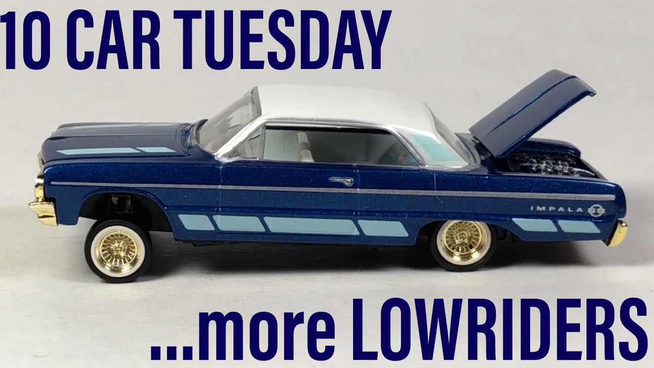 10 Car Tuesday - More Revell LOWRIDERS