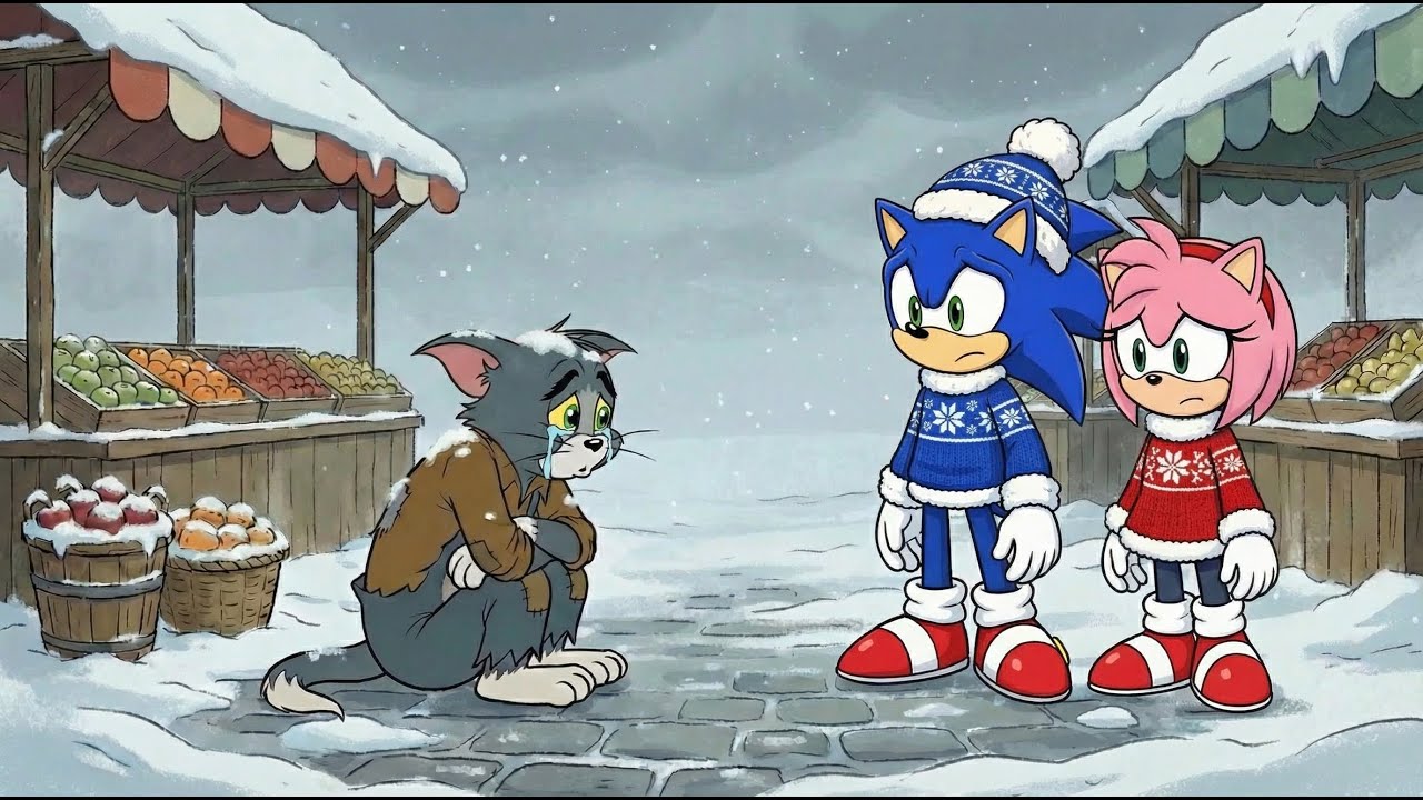 Poor Tom Carries Heavy Loads for Sick Toots. How Will Sonic & Amy Save His Family?|Sonic Fan Stories