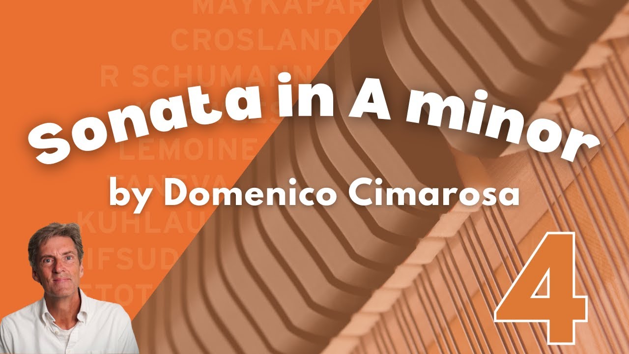 Sonata in A minor (F.55) by D. Cimarosa: Trinity Grade 4 Piano (from 2023) - 15