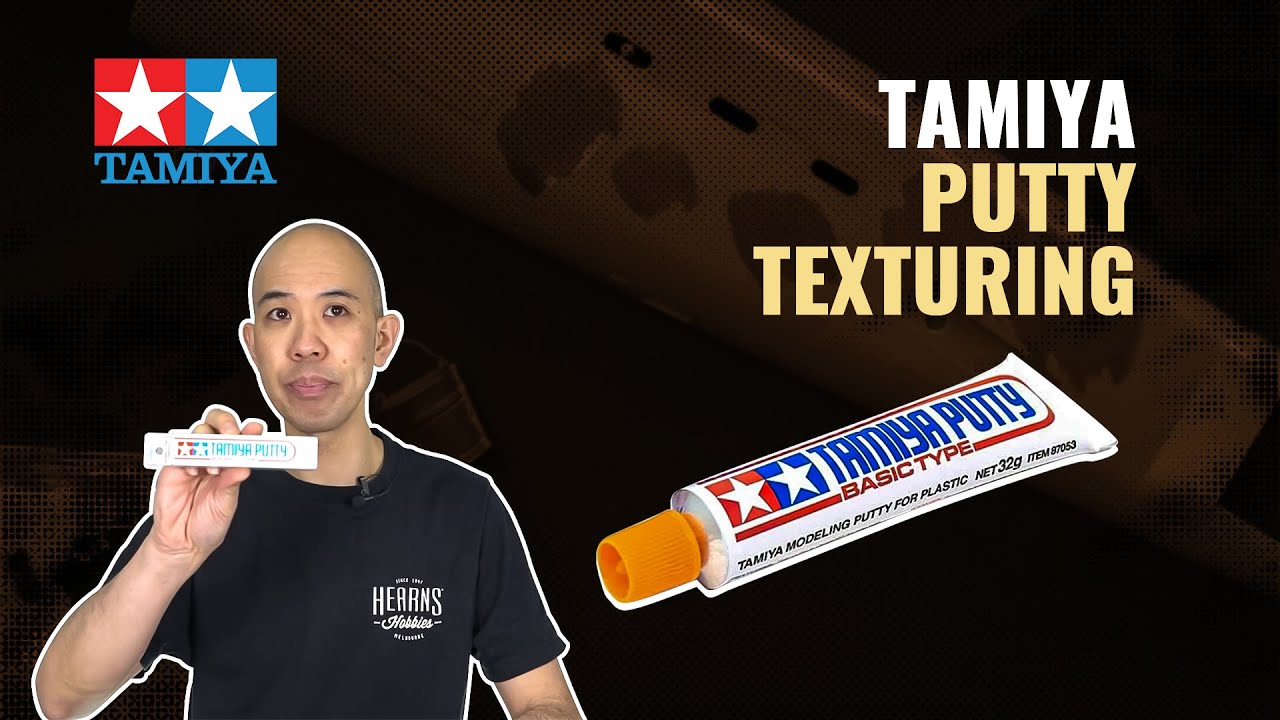 Tamiya | Putty -Basic Type- Texturing Tutorial | #askHearns