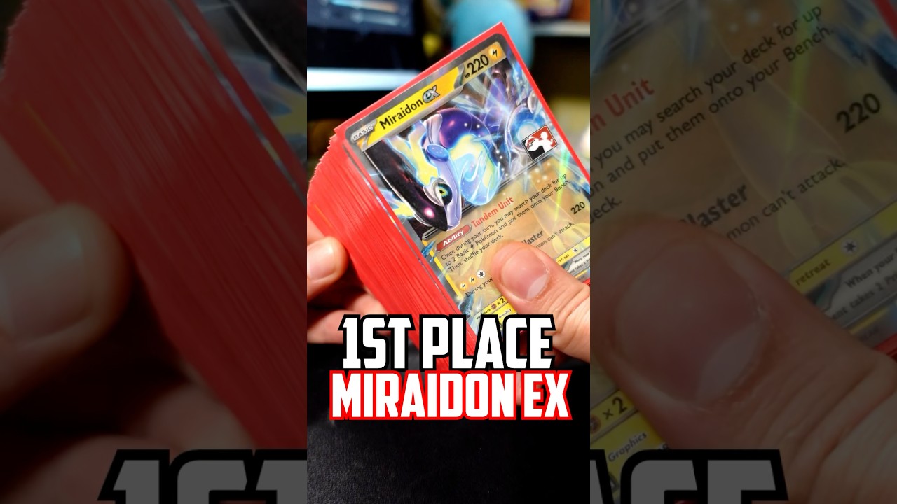 WINNING Miraidon ex Deck List! (Pok&eacute;mon TCG)