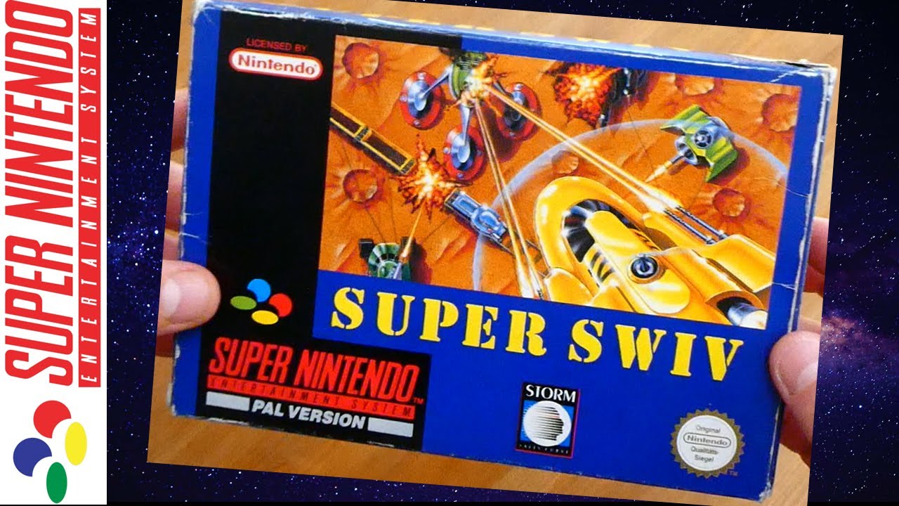 Super swiv, Super Nintendo, un shmup  amiga bourré de qualités.