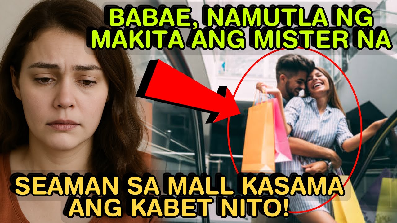 BABAE, NAMUTLA NG MAKITA ANG MISTER NA SEAMAN SA MALL KASAMA ANG KABET NITO!