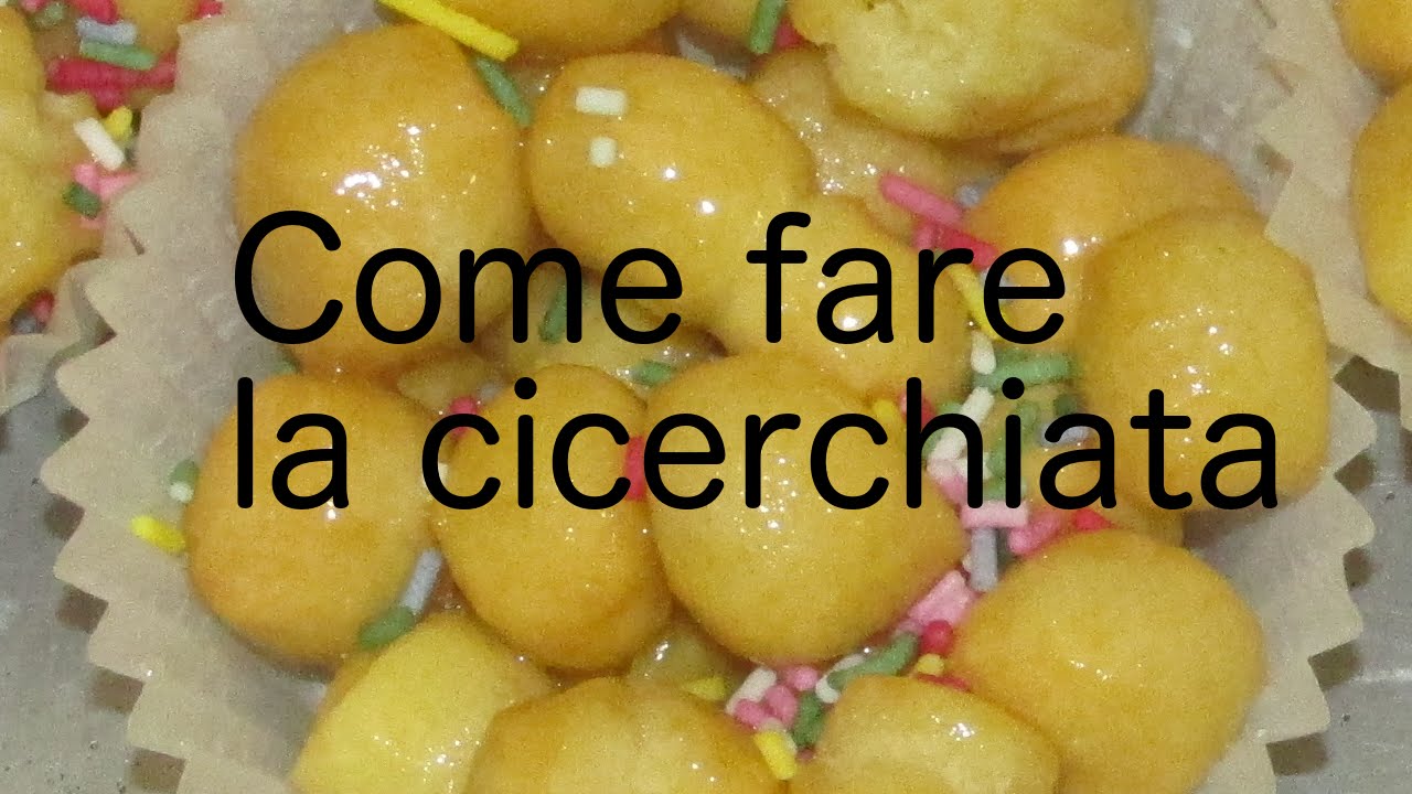 Come fare la cicerchiata