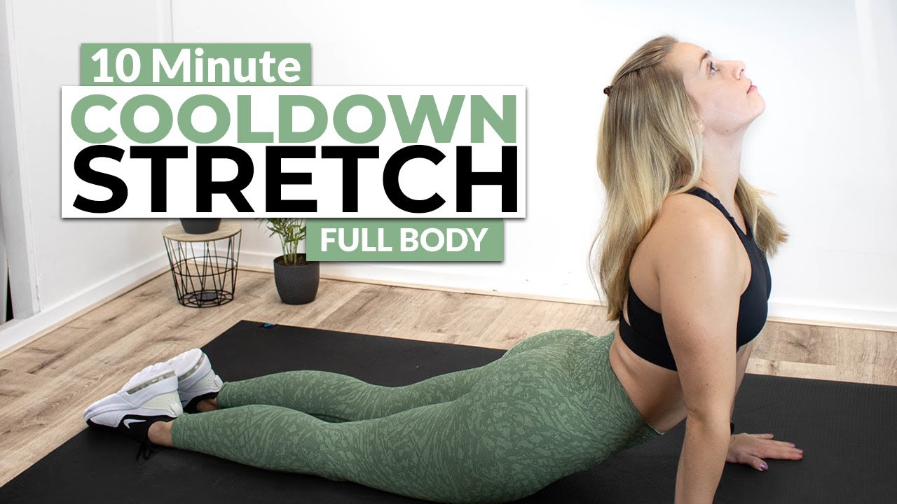 10 min STRETCHING Exercises after Workout 🧘🏼&zwj;♀️ [Full Body]